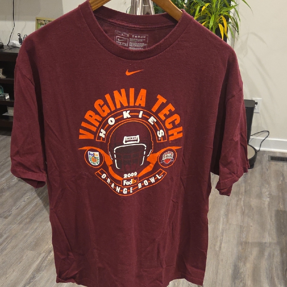 Nike Maroon Virginia Tech Orange Bowl T-Shirt
